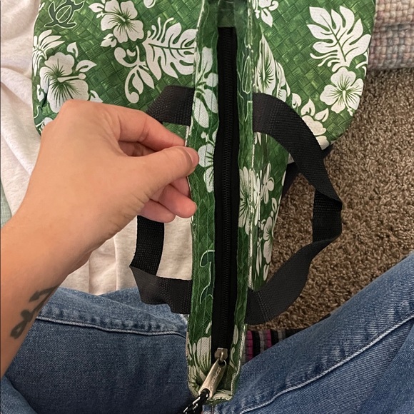 Green Floral Travel Bag Set - Picture 4 of 8